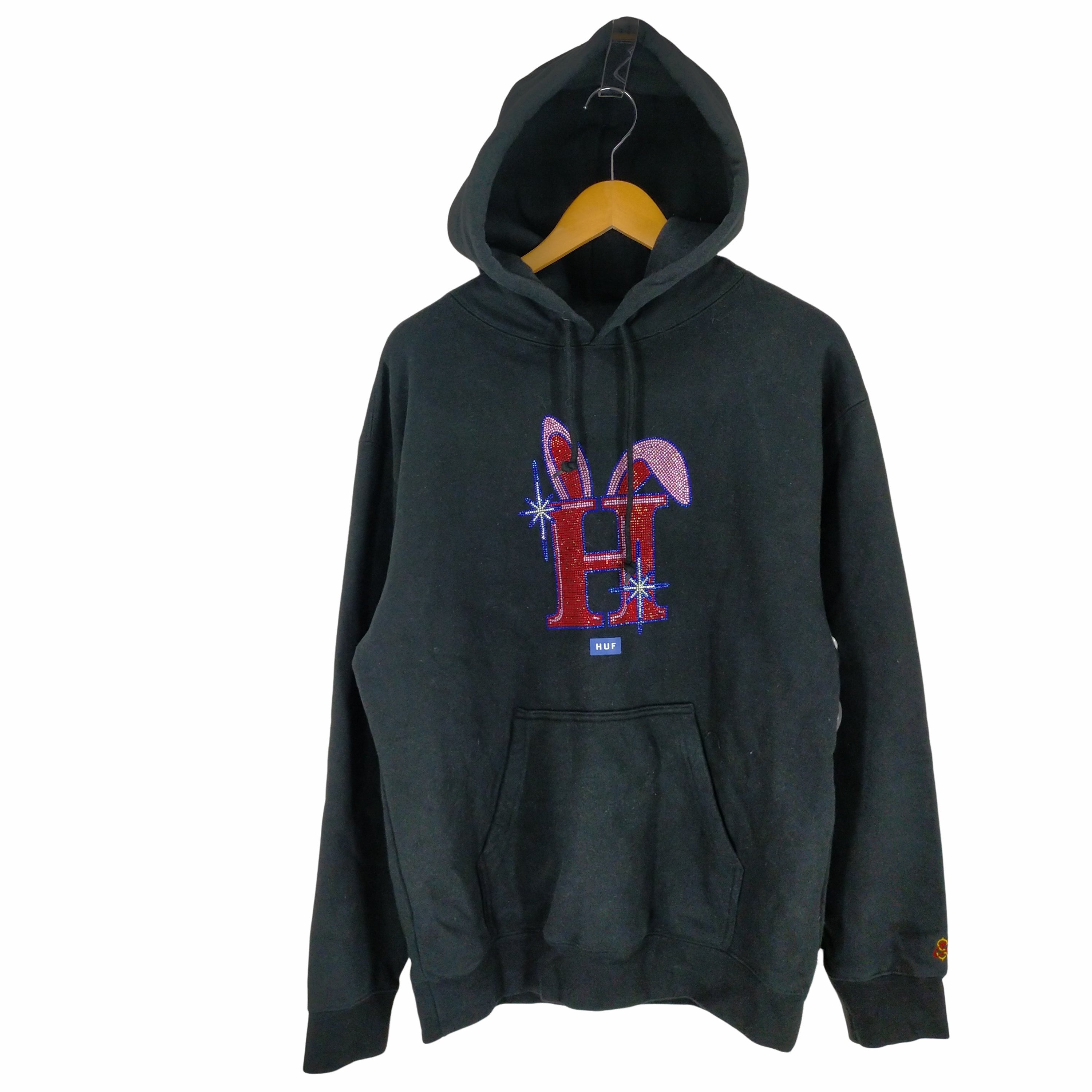 ハフ HUF HUF x Freddie Gibbs ICED OUT PULLOVER HOODIE メンズ JPN：M –  ブランド古着買取販売バズストア