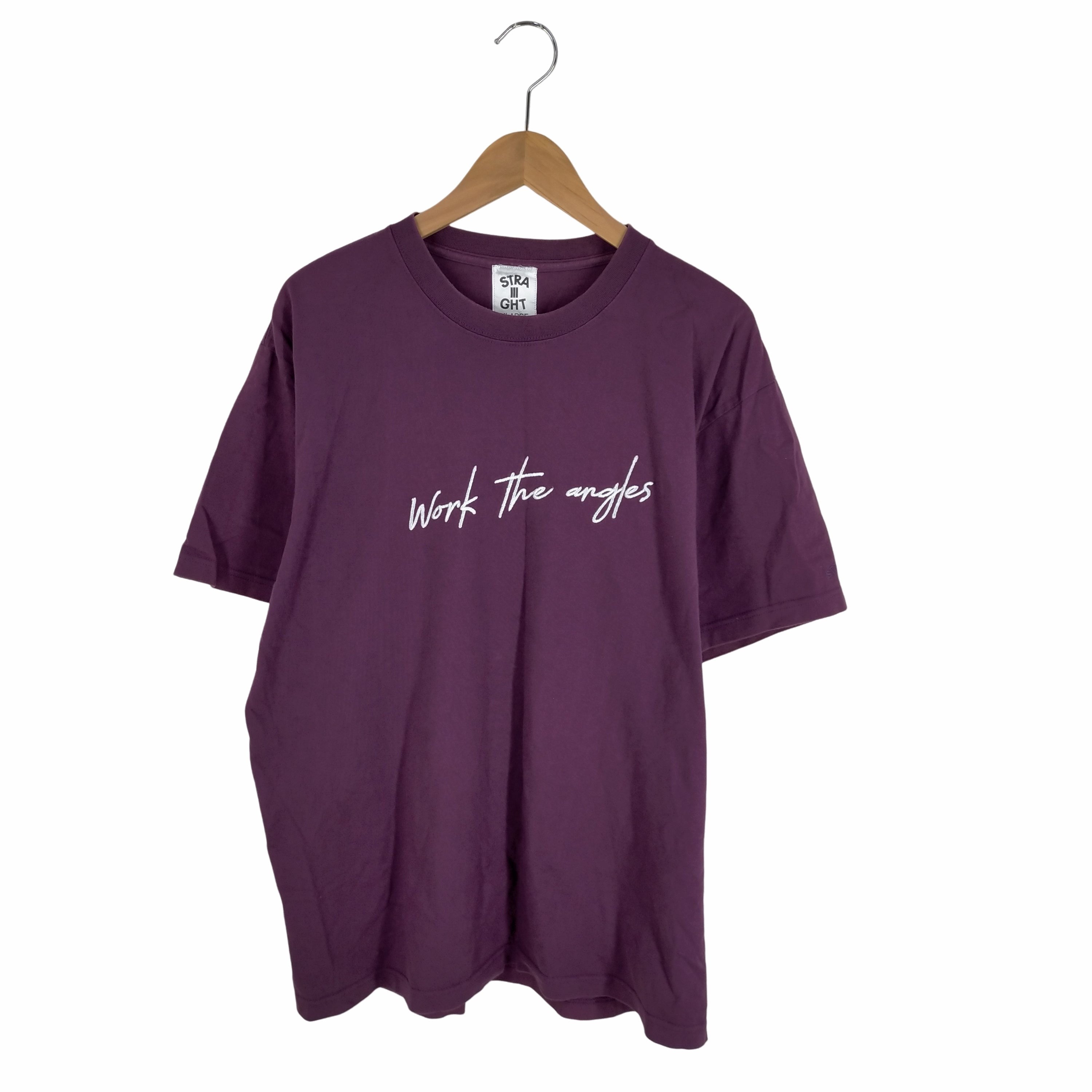 ストレイト STRAIIIGHT WORK THE ANGLES TEE メンズ JPN：XL - Tシャツ 