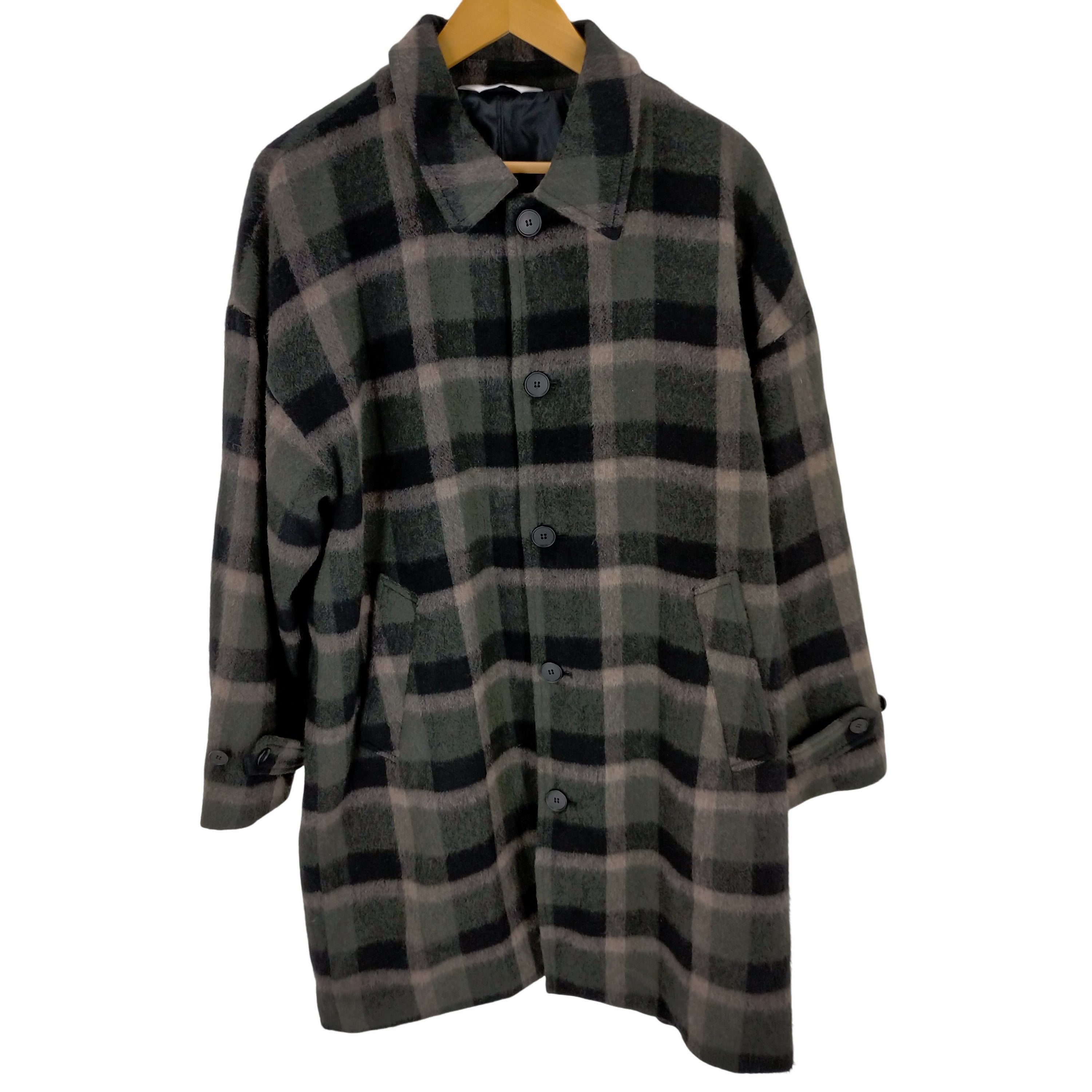 エムエスエムエル MSML WOOL CHECK COAT コート メンズ – ブランド古着