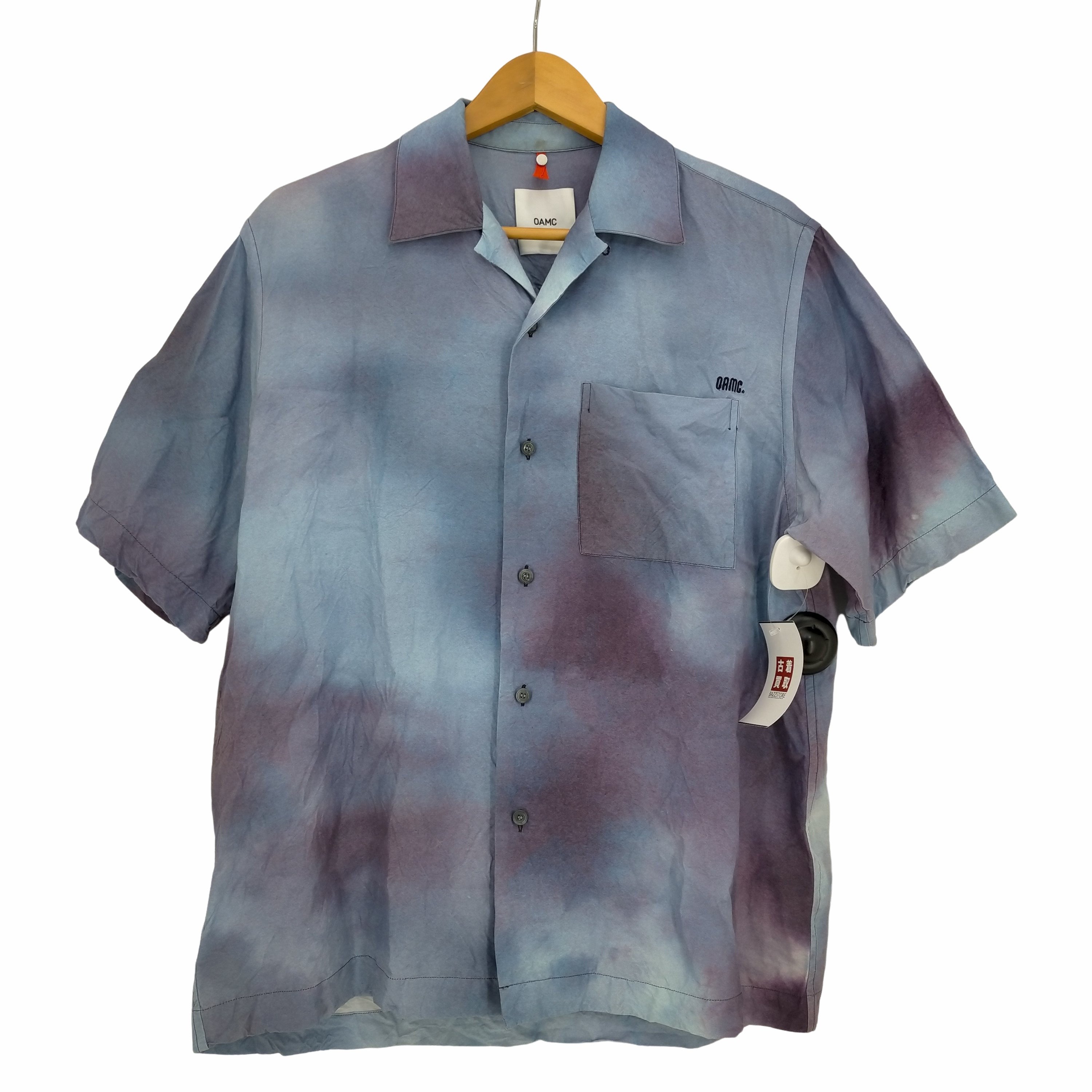 オーエーエムシー OAMC KURT SHIRT タイダイ オープンカラーシャツ