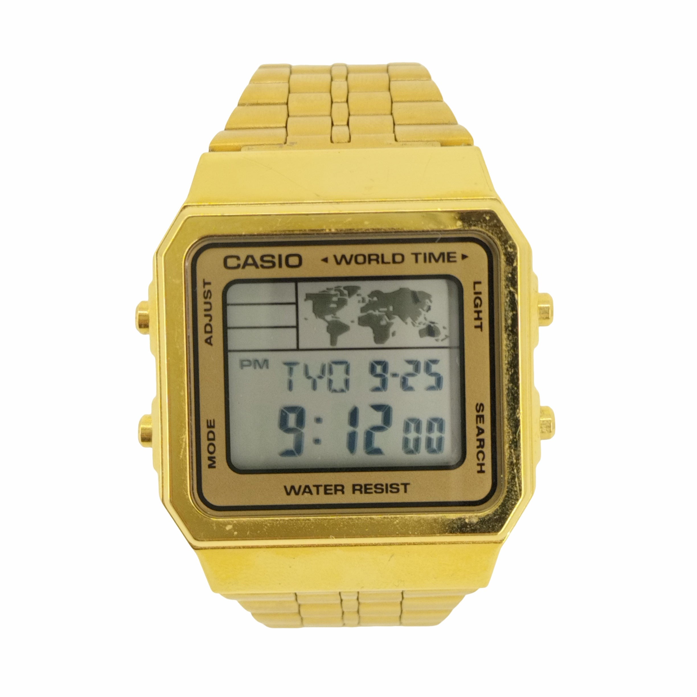 カシオ CASIO BASIC DIGITAL ベーシック デジタル ステンレス腕時計 ゴールド メンズ ONE SIZE –  ブランド古着買取販売バズストア