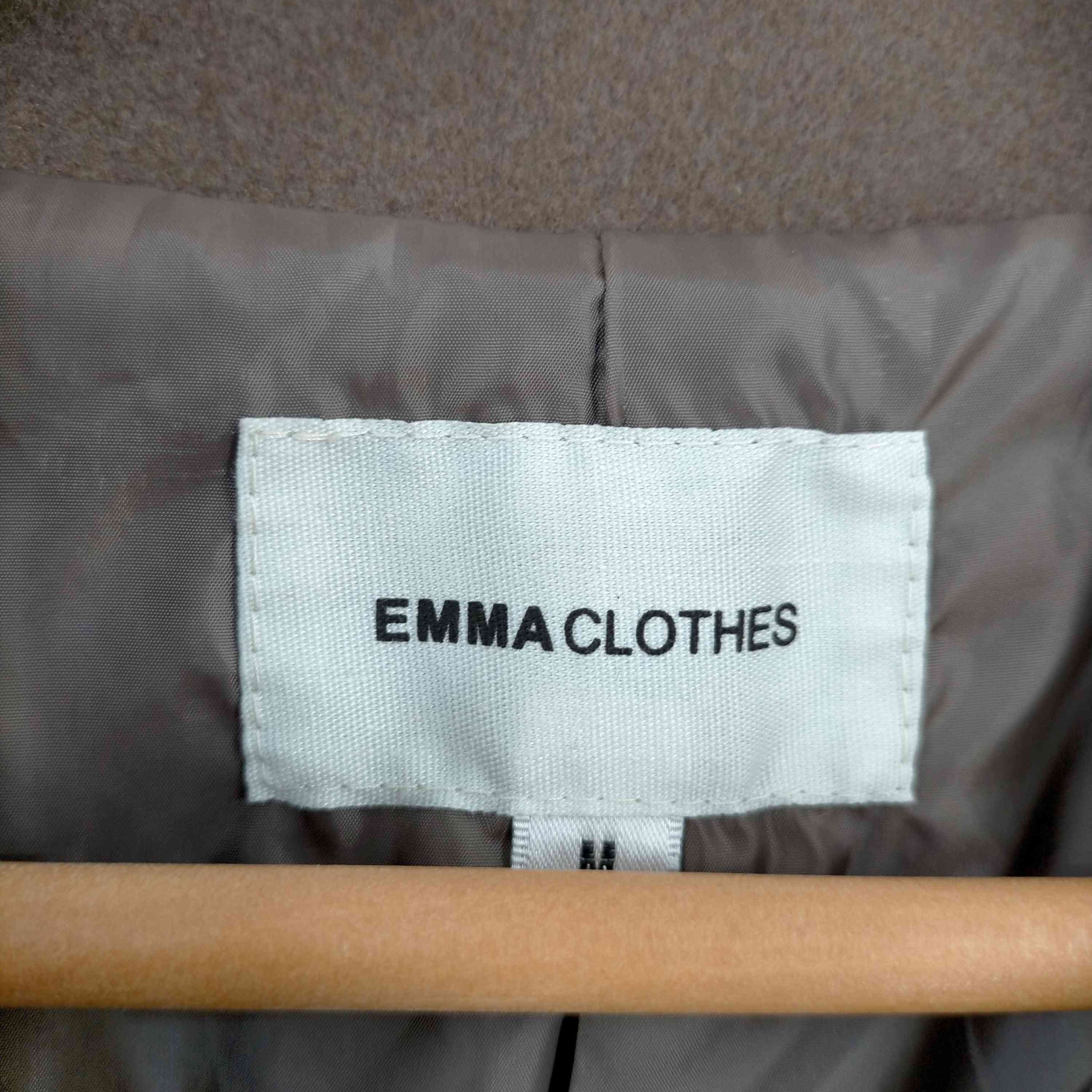 エマクローズ EMMA CLOTHES オーバーサイズ ラグランスリーブ ロング