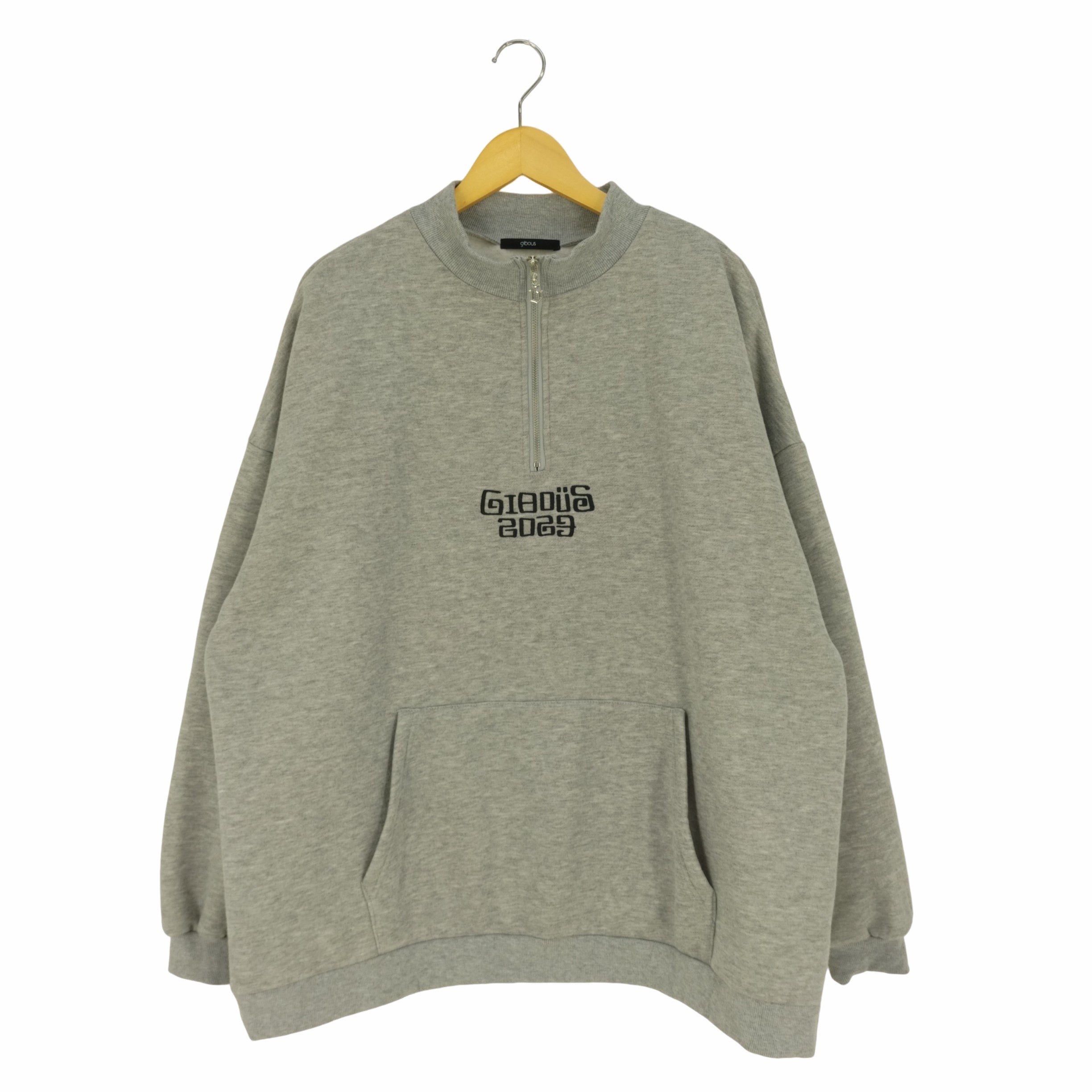 gibous ×LHP rabbit half zip ラビットハーフジップ メンズ JPN：L