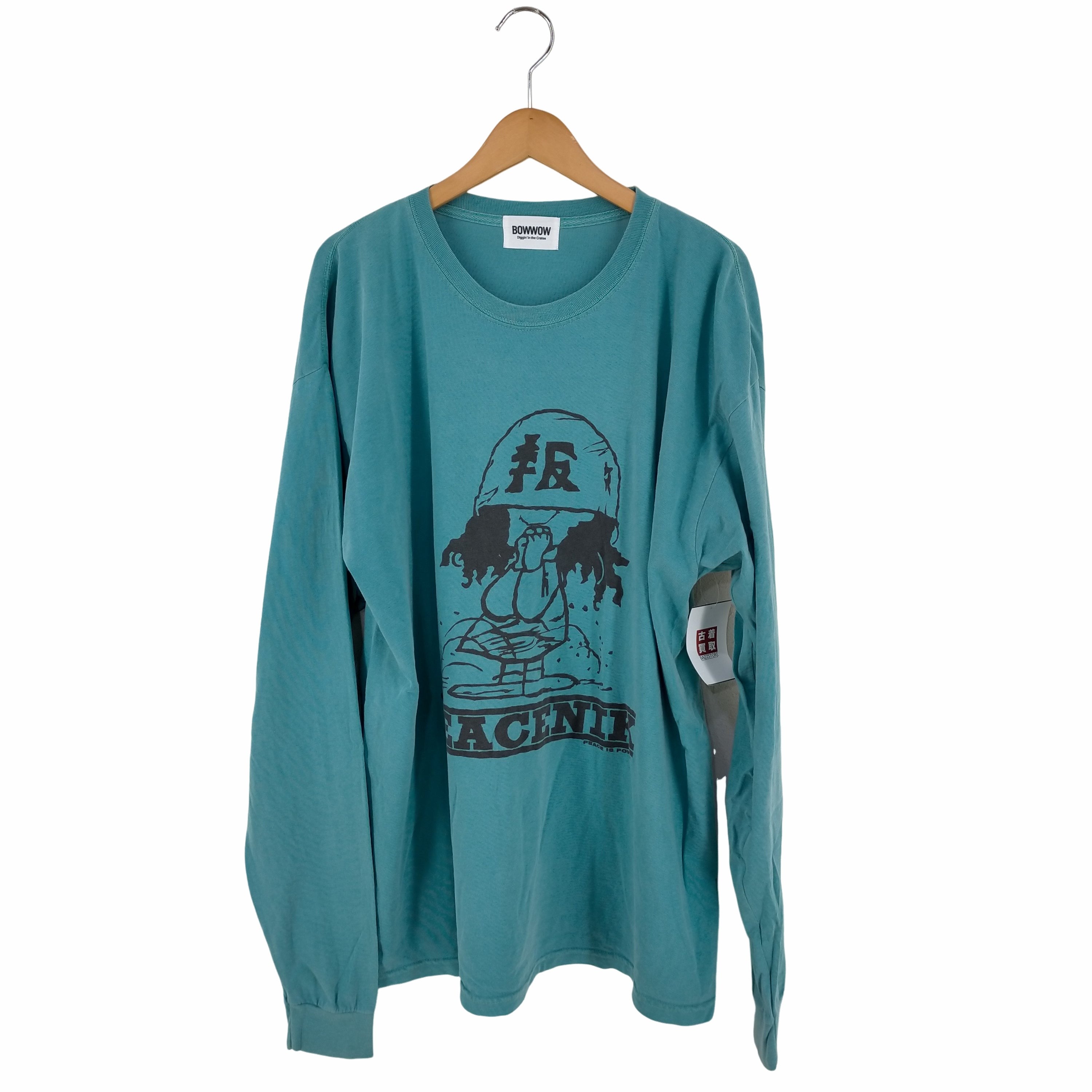 バウワウ BOWWOW 21AW YOKO LS BLUE PEACENIK メンズ JPN：XL