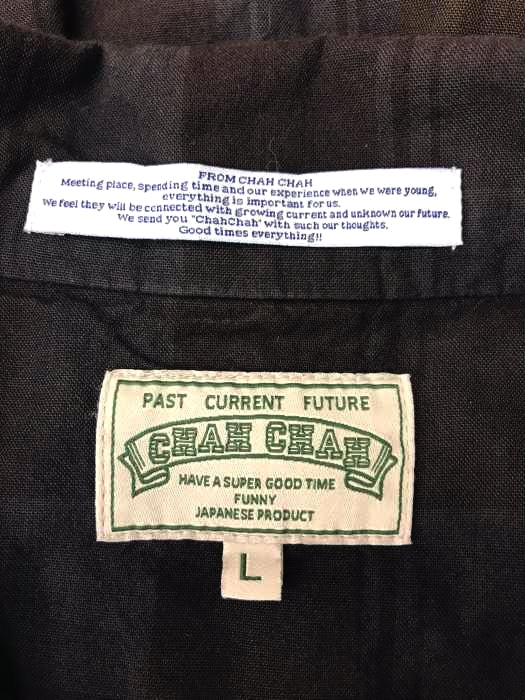 チャーチャー CHAH CHAH 20SS CC AGING COVERALL BLACK CHECK メンズ JPN：L JPN：L –  ブランド古着買取販売バズストア